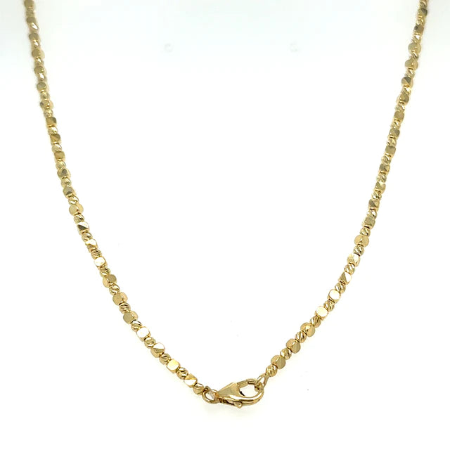 14kt Yellow Gold 18" Necklace