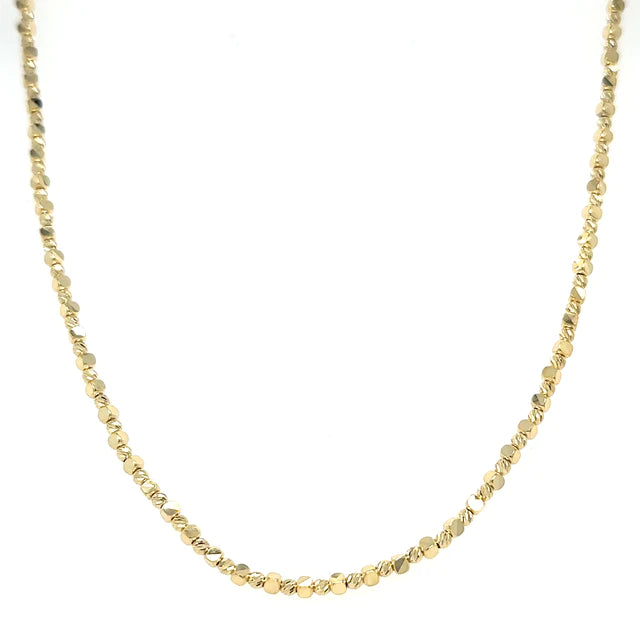 14kt Yellow Gold 18" Necklace