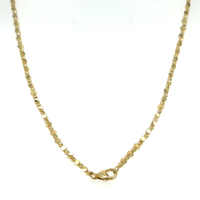 14kt Yellow Gold 19" Necklace