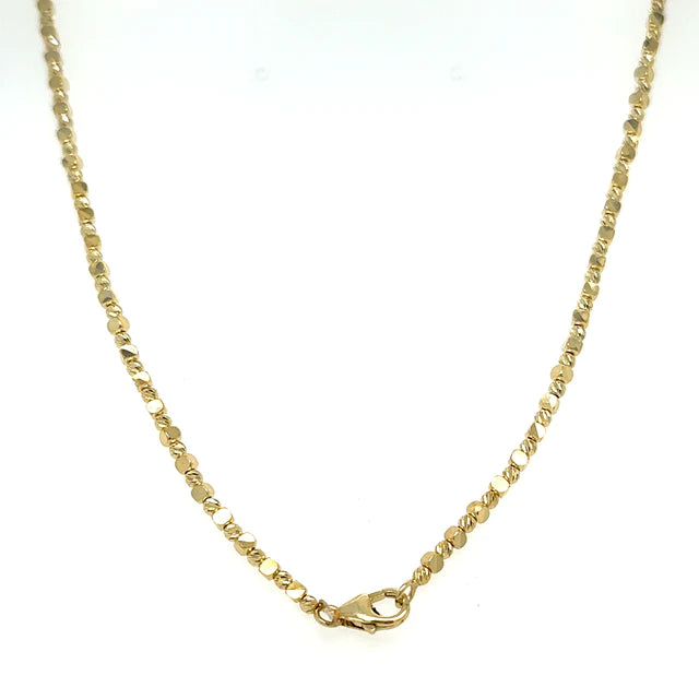 14kt Yellow Gold 24" Necklace