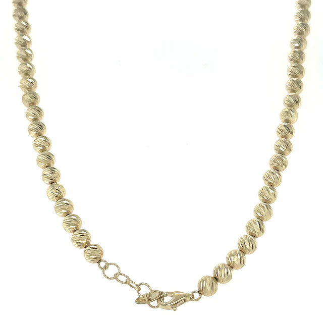 14kt Yellow Gold Ball Chain 16"