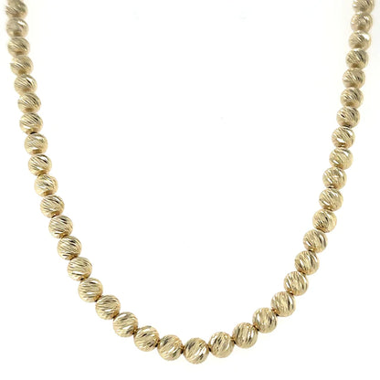 14kt Yellow Gold Ball Chain 20"